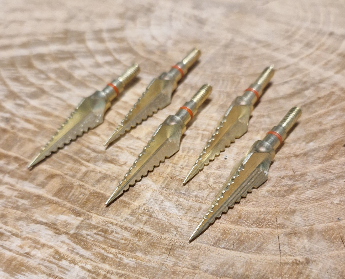 Jagdspitzen 5er set Gold