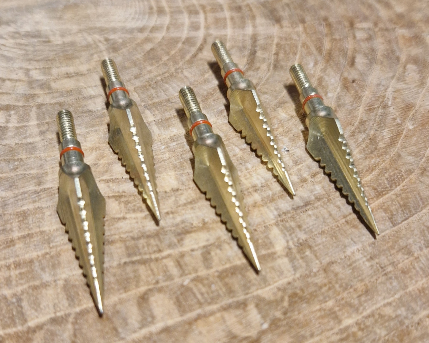 Jagdspitzen 5er set Gold